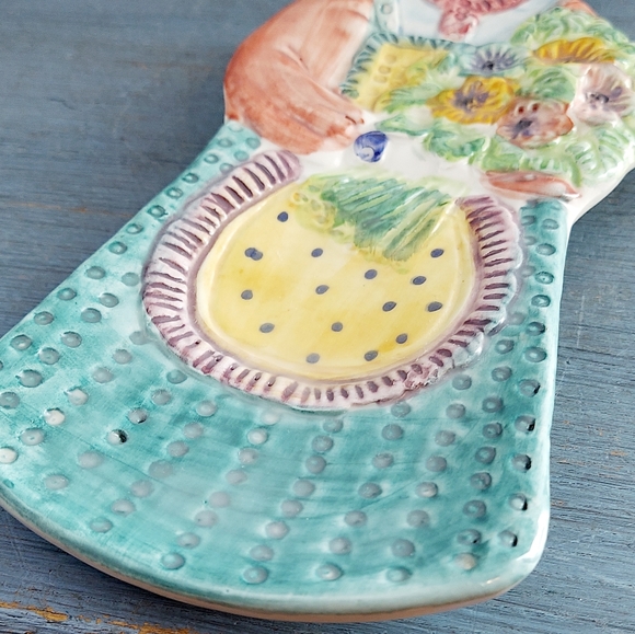 Vintage Italy Spoon Rest - Picture 7 of 7